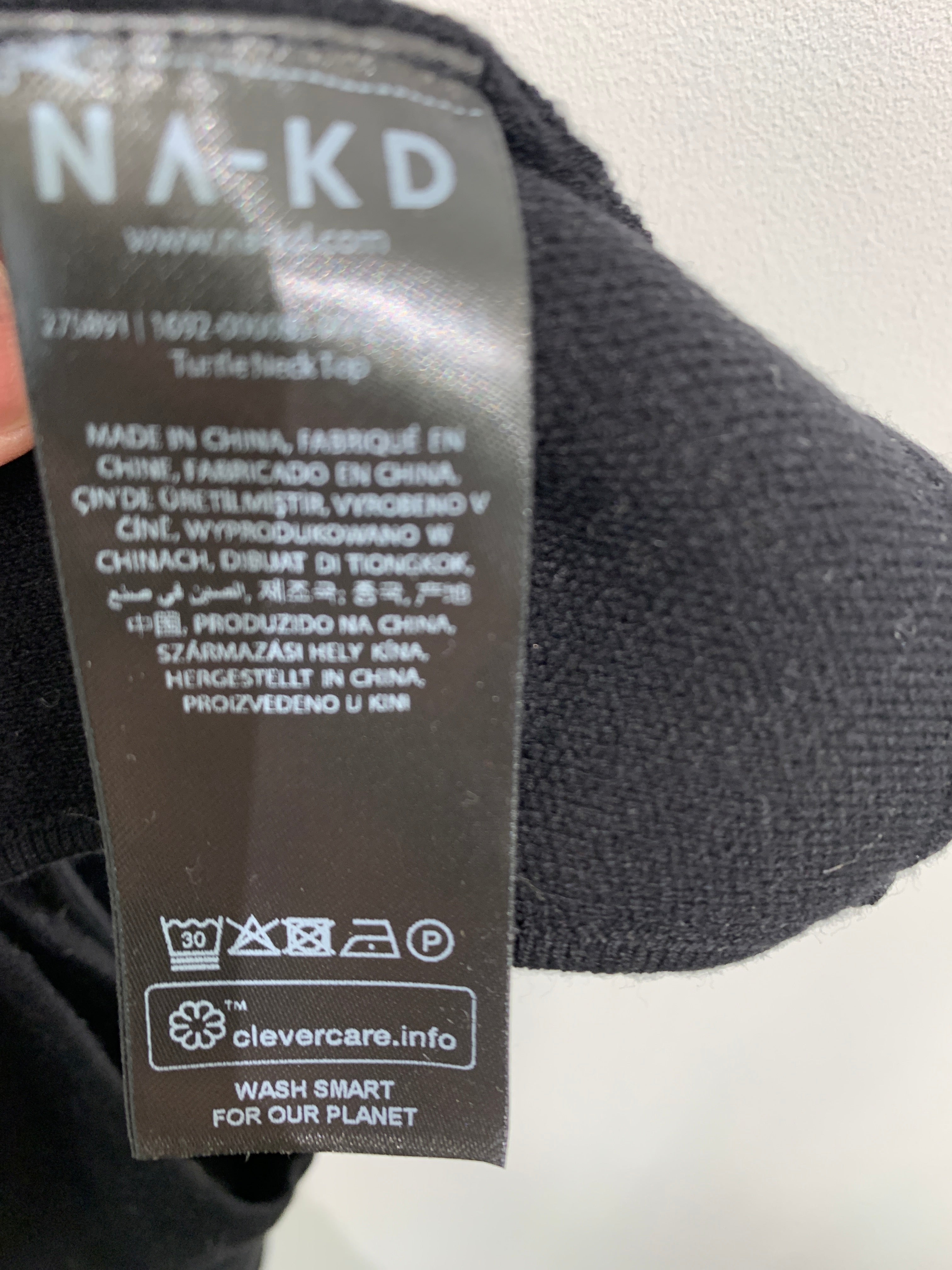 NA-KD Turtleneck Top